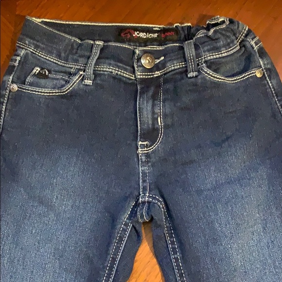 Jordache size 10 Slim Junior Blue Jeans - Picture 6 of 8